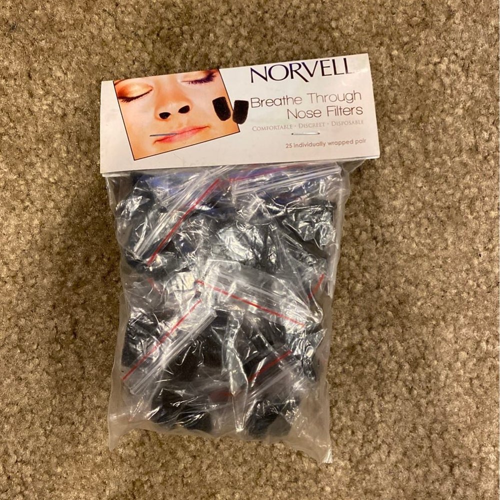 Norvel Breathe Through Nose Filters